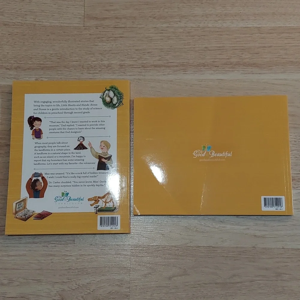 The Good And The Beautiful Science Bones And Stones Set Parent Guide Big Book